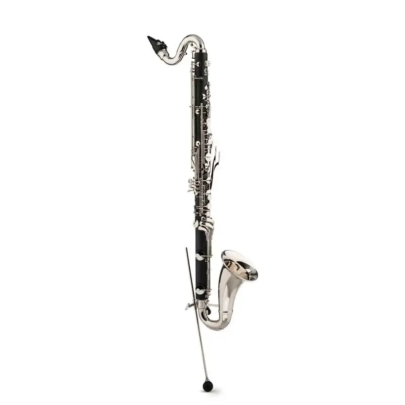 Backun Alpha Low Eb Synthetic Student Bass Clarinet with Hardshell Case - Nickel-Plated Nouveauté