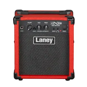 LANEY LX15BRED AMPLI BASSE ELECTRIQUE 15W 2X5" ROUGE Expédition Rapide
