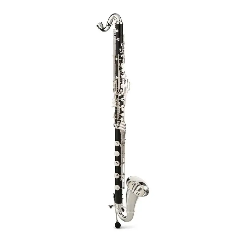 Backun Q Series Low C Student Bass Clarinet - Silver Plated Vente Directe