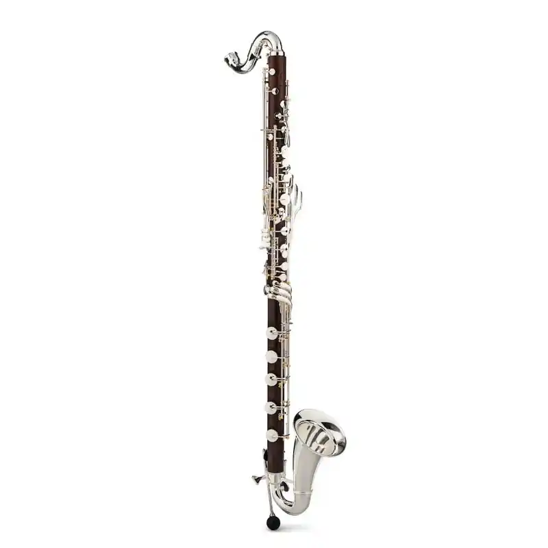 Prix Promo Backun Q Series Low C Cocobolo Bass Clarinet - Silver Plated with Gold Posts