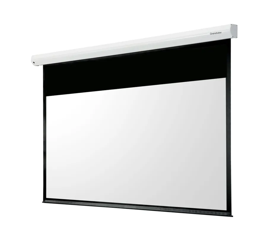 Populaire Grandview EL-M220 Motorized Elegant Series 16 9 Ratio Projection Screen
