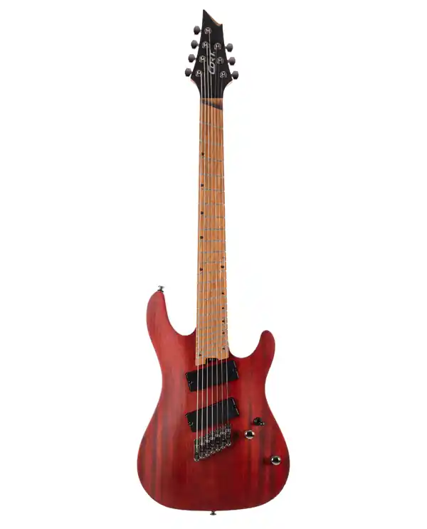Offre Exclusive CORT KX307MS-OPM GUITARE ELECTRIQUE 7 CORDES ACAJOU OPEN PORE