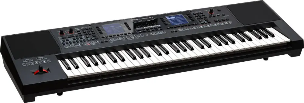 Roland 61 Key Expandable Arranger Keyboard Dual Screen Vente Directe