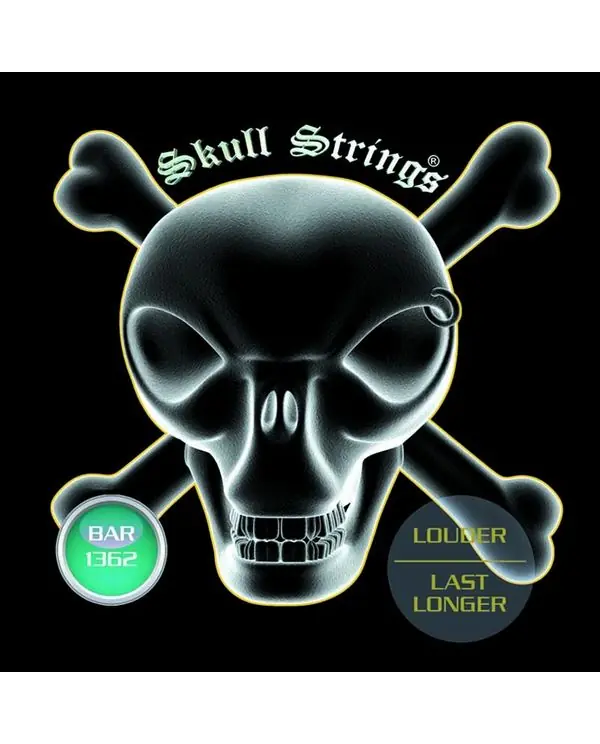 Expédition Rapide SKULL STRINGS SKUBAR1362 JEU CORDES GUITARE ELECTRIQUE BAYTON 13-62