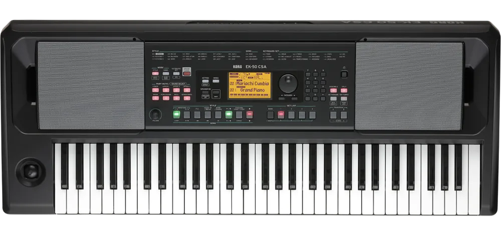 Korg EK-50 CSA 61-key Entertainer Keyboard with Latin Styles Offre Du Jour