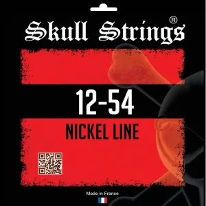 Offre Spéciale SKULL STRINGS SKUNSTD1254 JEU CORDES GUITARE ELECTRIQUE 12-54