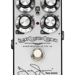Dernier Modèle LANEY TI-BOOST "BLACK COUNTRY CUSTOM" PEDALE BOOST TONY IOMMI