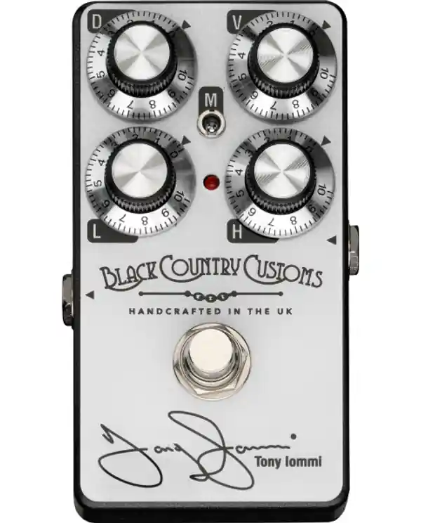 Dernier Modèle LANEY TI-BOOST "BLACK COUNTRY CUSTOM" PEDALE BOOST TONY IOMMI
