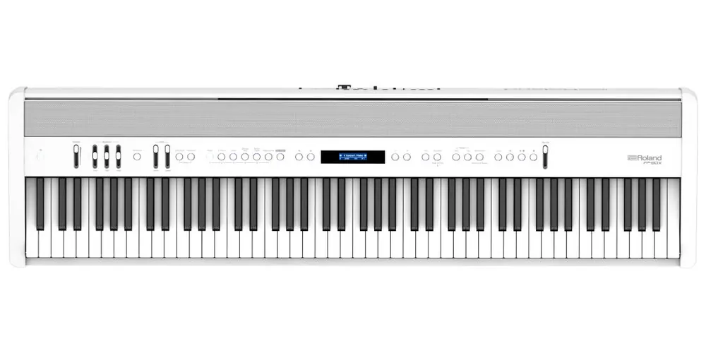 Roland FP-60X Weighted Key Digital Piano - White Bon Plan