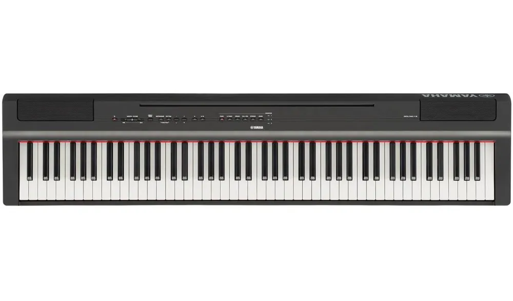 Yamaha P-125 Compact 88-Key Digital Piano - Black Populaire