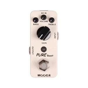MOOER PUREBOOST PÉDALE D‘EFFET Réduction