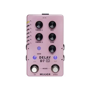 MOOER D7DELAYX2 PEDALE D7 DELAY X2 Affaire À Saisir