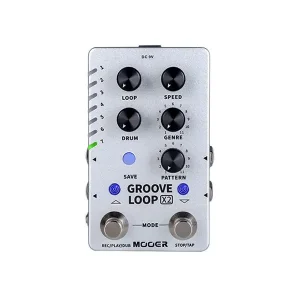 Livraison Express MOOER GROOVELOOPX2 PEDALE GROOVE LOOP X2