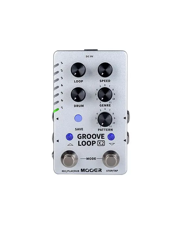 Livraison Express MOOER GROOVELOOPX2 PEDALE GROOVE LOOP X2