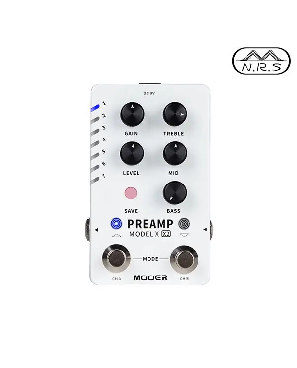 Soldes MOOER PREAMPMODELX2 PÉDALE D‘EFFET