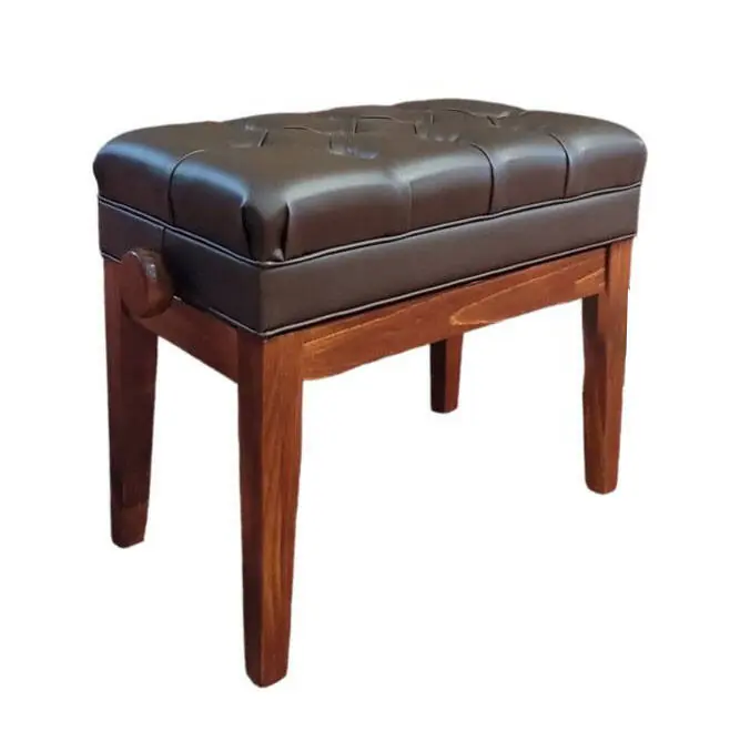 Solde Benchworld MINUET 1C PW Adjustable Piano Bench - Polished Walnut