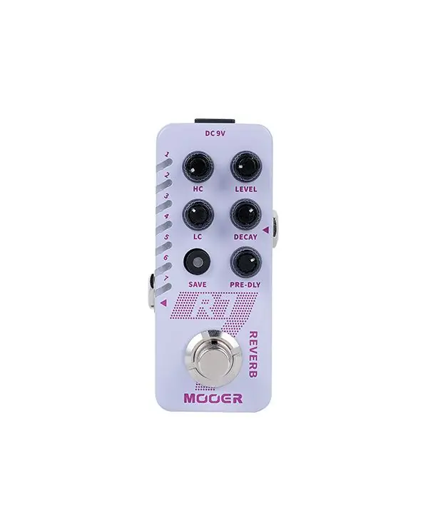 MOOER R7REVERB PÉDALE D‘EFFET Acheter Direct