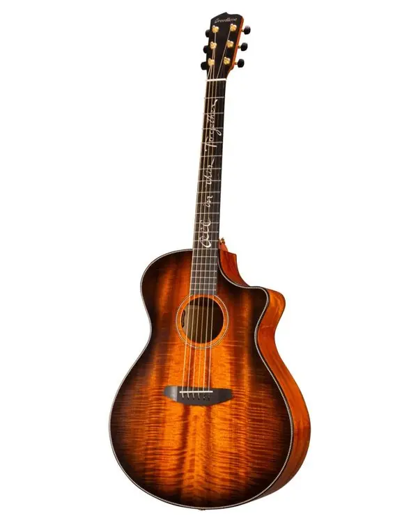 BREEDLOVE USA ORO66XCEO OREGON CONCERTO BOURBON CE FOLK 12 CORDES Promotion