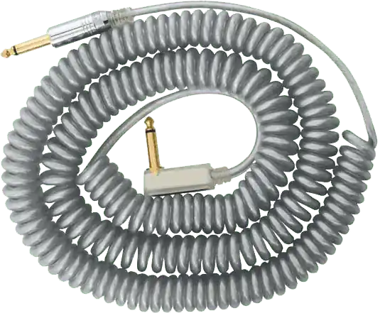 Vox VCC090-SL Vintage Coiled Cable - Jack Spirale 9M Gris Meilleure Vente
