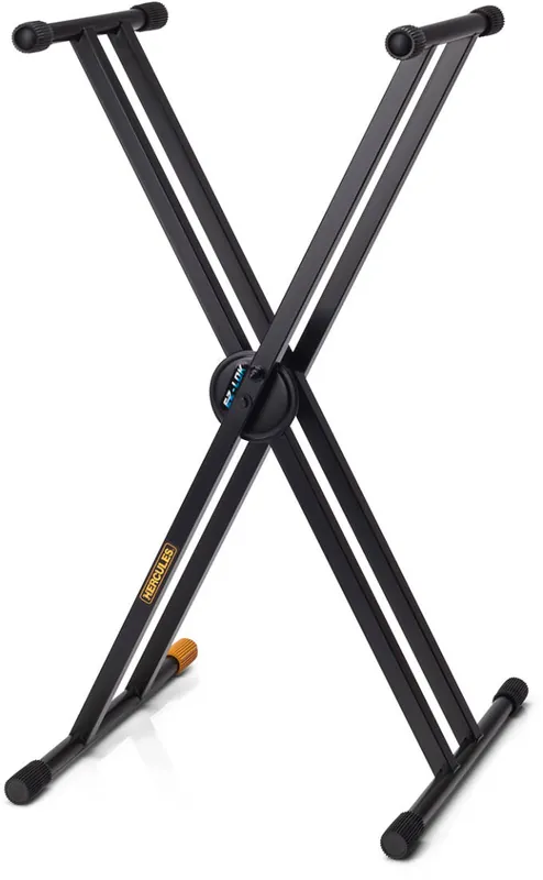 Retour Gratuit Hercules Stands KS120B EZ-LOK Double X Keyboard Stand