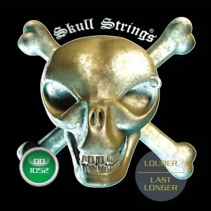 Solde SKULL STRINGS SKUDD1052 "DROP D" JEU CORDES GUITARE ELECTRIQUE 10-52
