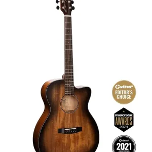 CORT CORE-OCAMHOPB "CORE" GUITARE FOLK ELECTRO ACAJOU NOIR DEGRADE Offre Du Jour