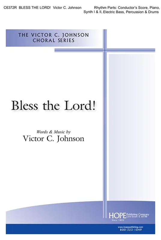 Nouveauté Hope Publishing Co Bless the Lord! - Johnson - Rhythm Parts