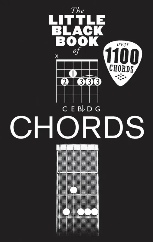 Wise Music Group Little Black Book of Chords - Guitar - Book Populaire