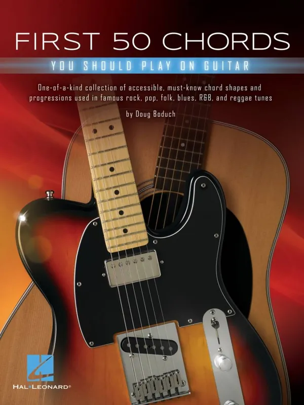 Commande En Gros Hal Leonard First 50 Chords You Should Play on Guitar - Boduch - Guitar - Book