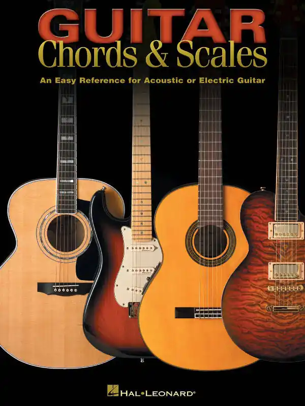 Hal Leonard Guitar Chords & Scales An Easy Reference for Acoustic or Electric Guitar - Book Acheter En Ligne
