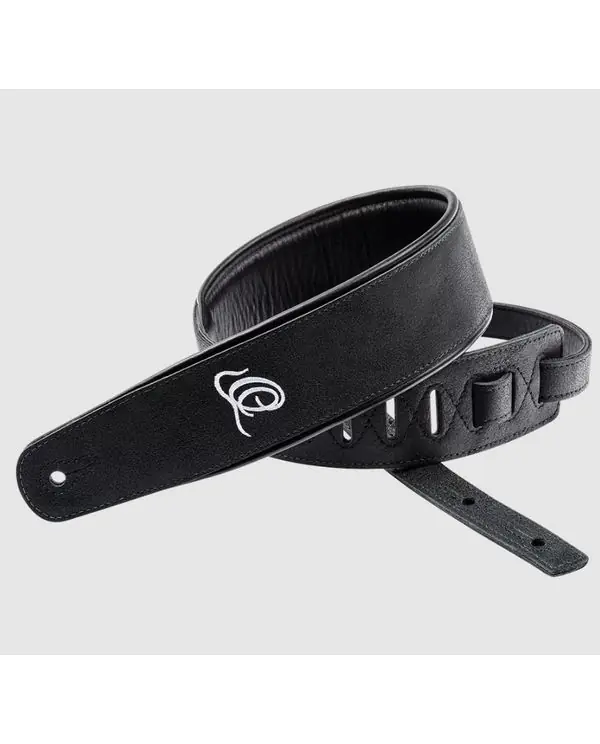 Offre Spéciale ORTEGA OSAR-1 COURROIE GUITARE CUIR BLACK HOLE