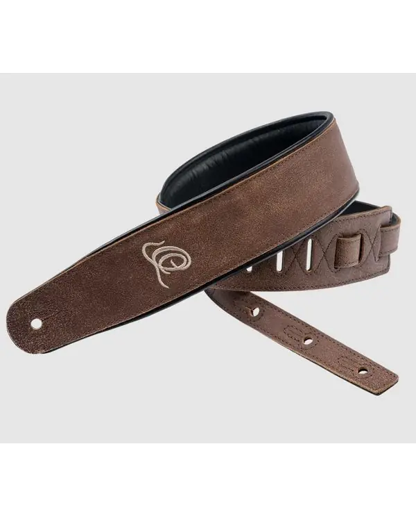 ORTEGA OSAR-7 COURROIE GUITARE CUIR SAND BLASTED ROCK Quantité Limitée