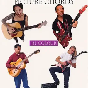 Solde Wise Music Group Guitar Picture Chords in Color - Guitar - Book