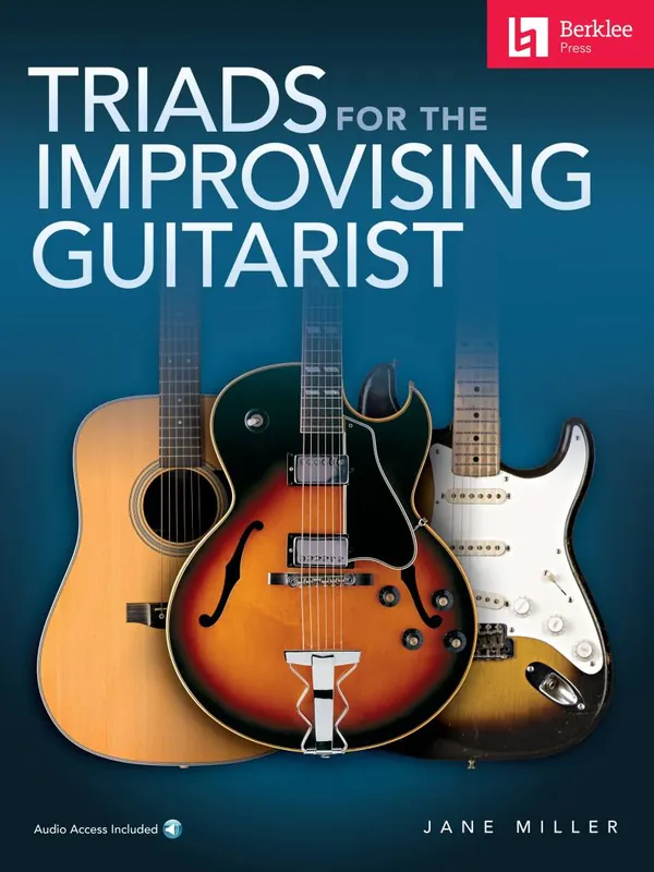 Marque Berklee Press Triads for the Improvising Guitarist - Miller - Guitar - Book/Audio Online