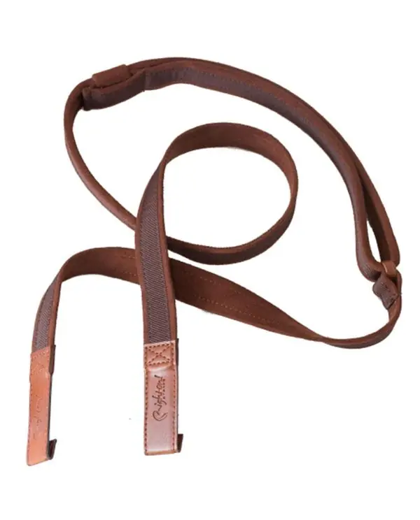 Remise RIGHTON STRAPS CLASSDHOOK-BR COURROIE GUITARE CLASSIQUE TEXTILE BRUN