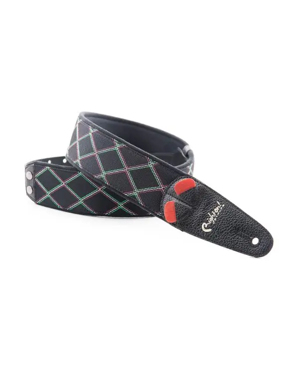 RIGHTON STRAPS DIAMOND-BK COURROIE TISSU DIAMOND NOIR Remise
