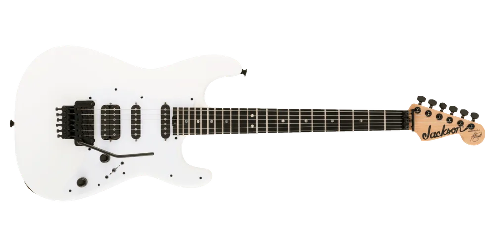 Jackson Guitars USA Signature Adrian Smith San Dimas Electric Guitar - Snow White Certifié