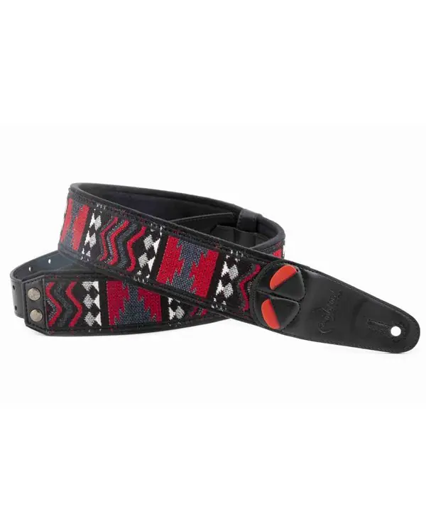 RIGHTON STRAPS AZTECA-BK COURROIE TEXTILE AZTECA NOIR Soldes