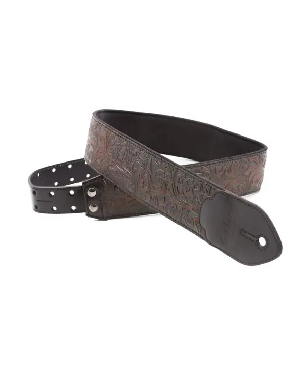 RIGHTON STRAPS BLACKGUARD-BK COURROIE CUIR BLACKGUARD NOIR Must-Have