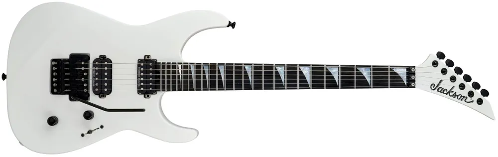 Meilleur Prix Jackson Guitars American Series Soloist SL2 DX, Ebony Fingerboard - Snow White