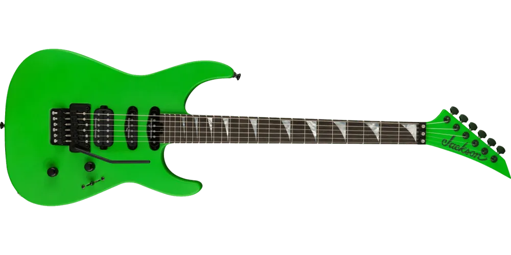 Jackson Guitars American Series Soloist SL3, Ebony Fingerboard - Satin Slime Green Acheter Direct