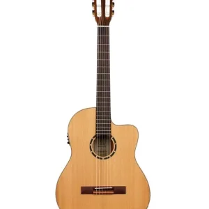 ORTEGA RCE131SN GUITARE CLASSIQUE ELECTRO - Table en cèdre massif Seulement Aujourd'hui
