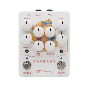 Populaire KEELEY KCAV2 PÉDALE D‘EFFET CAVERNS DELAY/REVERB V2