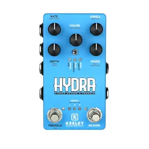 Achat Immédiat KEELEY KHYDRA PÉDALE D‘EFFET REVERB TREMOLO