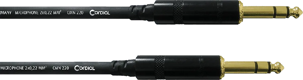 Acheter En Ligne Cordial CFM0.9VV Jack stéréo m./m. - 90 cm