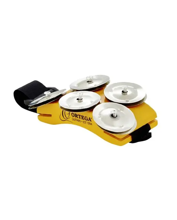 Achat Immédiat ORTEGA OSSFT TAMBOURIN PIED AVEC CYMBALETTES