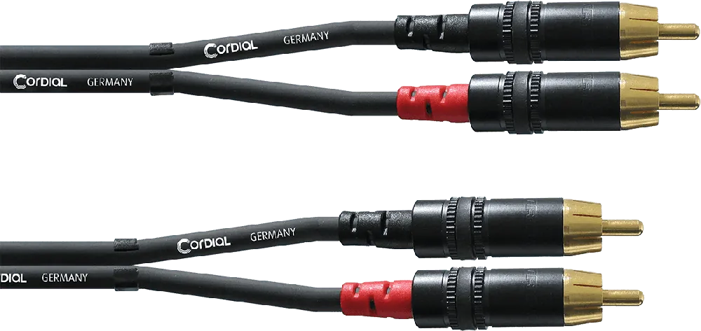 Cordial CFU3CC 2 RCA/2 RCA - 3m Must-Have