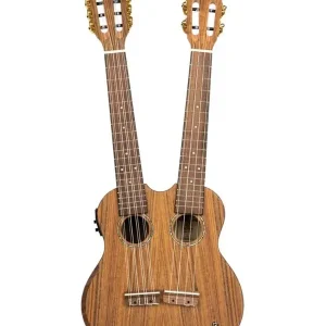ORTEGA HYDRA-BSTE UKULELE TENOR / BASSE DOUBLE MANCHE NATURELLE Achat Immédiat