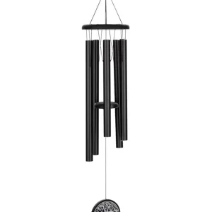 Certifié MEINL SONIC ENERGY TOLMC36BK CHIMES 36" NOIR MOTIF "TREE OF LIFE"