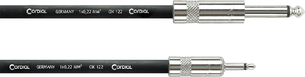 Offre Du Jour Cordial CPI1PZ Jack/Minijack mono - 1m